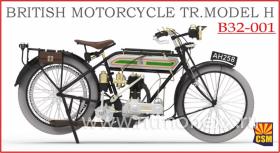 1/32 British Motorcycle Tr.Model H