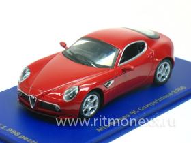 Alfa Romeo 8C Competizione 2006 red