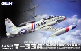 Американский самолет T-33A "Shooting Star" Ранняя версия