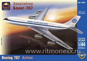 Американский среднемагистральный авиалайнер Боинг 707, Pan American