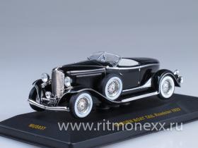 AUBURN BOAT TAIL Roadster 1933 Black and Silver