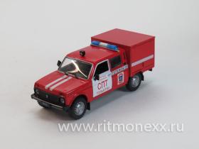 Автомобиль на службе №23, ВИС-294611 пожарный (модель+журнал)