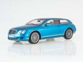 Bentley Continental Flying star by  Touring, metallic-blue