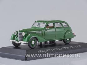 Berliet 11CV Dauphine, green 1939