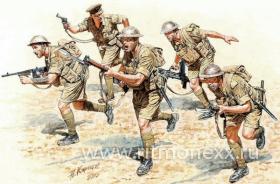 Британская пехота в бою, Северная Африка, 2 МВ