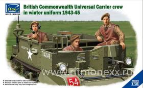 British Commonwealth Universal Carrier Crew in Winter Uniform