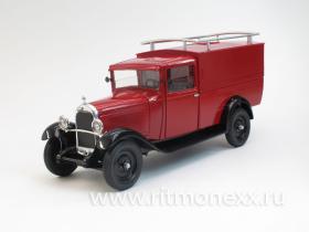 Citroen C4 Fourgon, red 1930