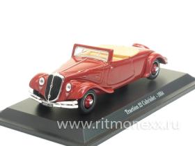 Citroen Traction 22 Cabriolet, 1934 (красный)