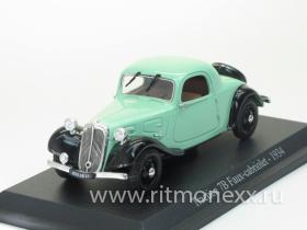Citroen Traction 7B, Faux-Cabriolet, 1934 (зелёный)