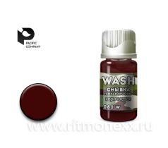 Cмывка темная красно-коричневая 10мл (dark red brown wash 10ml)