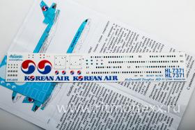 Декаль для самолета McDouglas MD-11 Korean Air