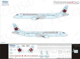 Декаль на самолет  Embraer 190 Air Canada