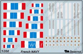 Декаль ВМФ Франции