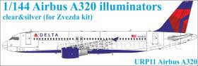 Декали для Airbus A320 for Zvezda kit