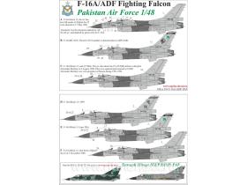 Декали для F-16A/ADF PAF Rutskoy Su-25 and Afghan Su-22 killer