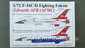 Декали для F-16C/D Edwards AFB