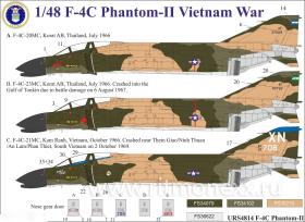 Декали для F-4C Phantom-II