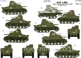 Декали M3 Lee in Red Army Part II