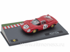 Ferrari Dino 206 1000 km Monza 1966 L. Bandini - L. Scarfiotti