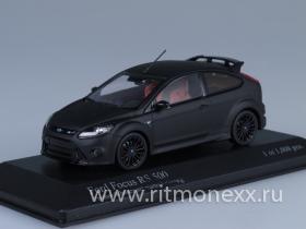 FORD FOCUS RS 500 - 2010 - MATT BLACK - WITH RED SEATS