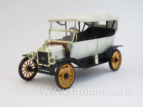 Ford Model T Touring, white-black 1913