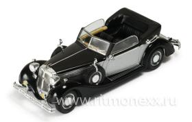 HORCH 853A CABRIOLET 1938 Black & Silver