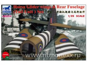 Horsa Glider Wing & Rear Fuselage (Tail Unit) Set GERMAN WWII