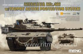 Israel Main Battle Tank Merkava Mk. 4m W/Trophy Active