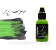 Краска акриловая лаймово-зеленый (lime green)
