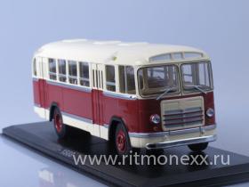 Ликинский автобус 158В (бежево-бордовый)