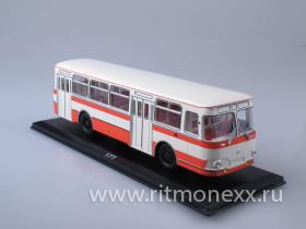 Ликинский автобус 677В красно-белый
