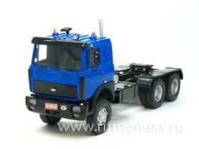 Маз - 642508 (6х6) (трехосный тягач) (синяя кабина)