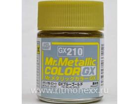 Mr.Metallic Color GX: Сине-золотой металлик, 18 мл