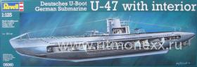 Немецкая подводная лодка U-47 w.Interior