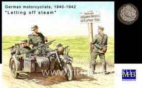 Немецкие мотоциклисты, 1940-1943