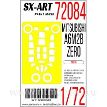 Окрасочная маска Mitsubishi A6M2b Zero (Airfix)