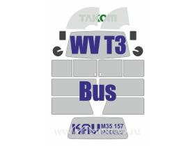 Окрасочная маска на Т3 Transporter Bus (Takom)