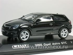 Opel Astra GTC 2005 (чёрный)