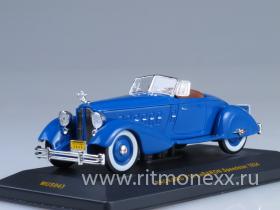 Packard Le Baron V12 Speedster - blue 1934