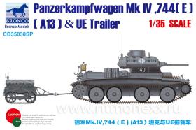 Panzerkampfwagen Mk.IV, 744(E)(A13) & UE Fuel Tank Trailer