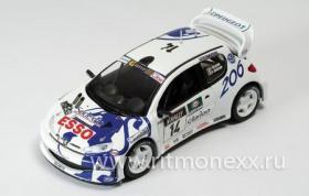 PEUGEOT 206 WRC F.Delecour-D.Grateloup Tour de Corse 1999