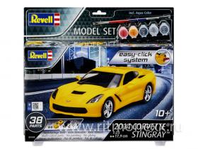 Подарочный набор с моделью автомобиля Corvette Stingray, 2014