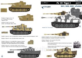 Pz VI Tiger I - Part I 501,502,505, sPzAbt