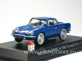 Renault A108 2+2 coup&#233; 1961 metallic blue