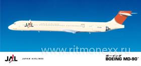 Самолет JAL MD-90