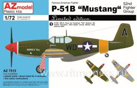 Сборная модель самолета P-51B Mustang 52.nd FG