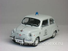 Seat (Fiat) 600, D, Policia Municipal, Polizei