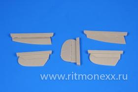 Spitfire Mk.I - Control Surfaces for Airfix