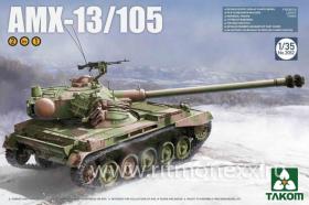 Танк French Light Tank AMX-13/105 2 в 1