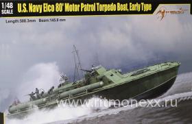 US Navy Elco 80 motor patrol early